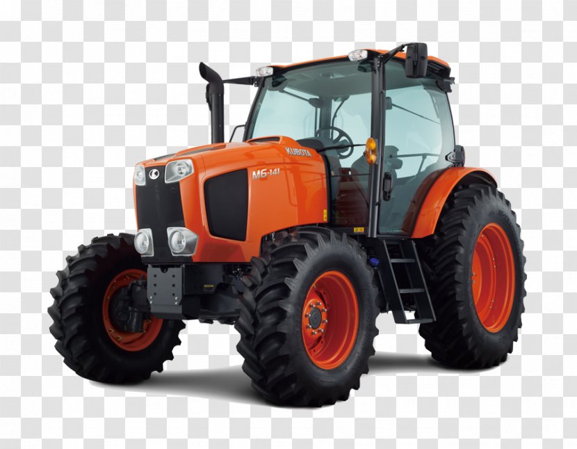 Kubota Corporation Tractor Car Agriculture Heavy Machinery - Automotive Tire Transparent PNG