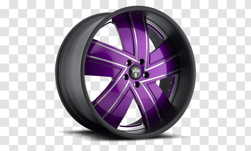 Alloy Wheel Car Tire Custom - Purple Black Hole Transparent PNG