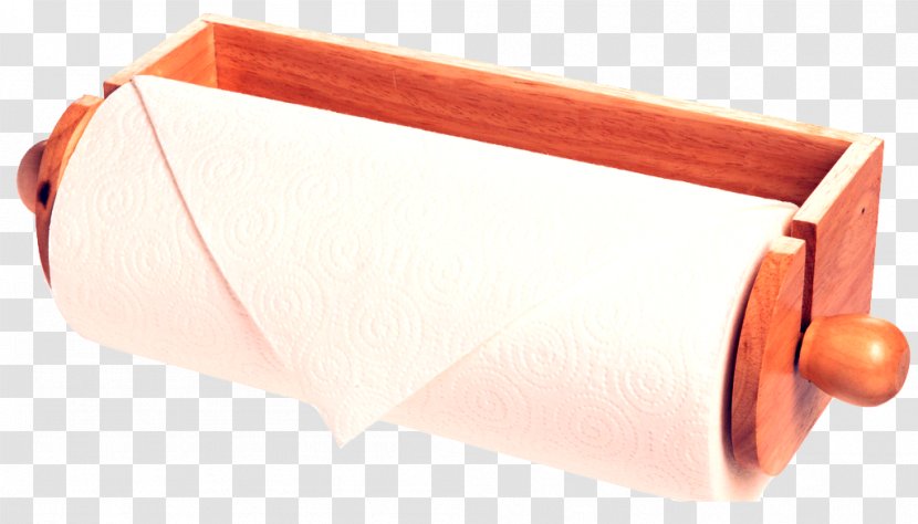 Paper Towel Paper-towel Dispenser Wood - Orange - Toilet Towels Transparent PNG