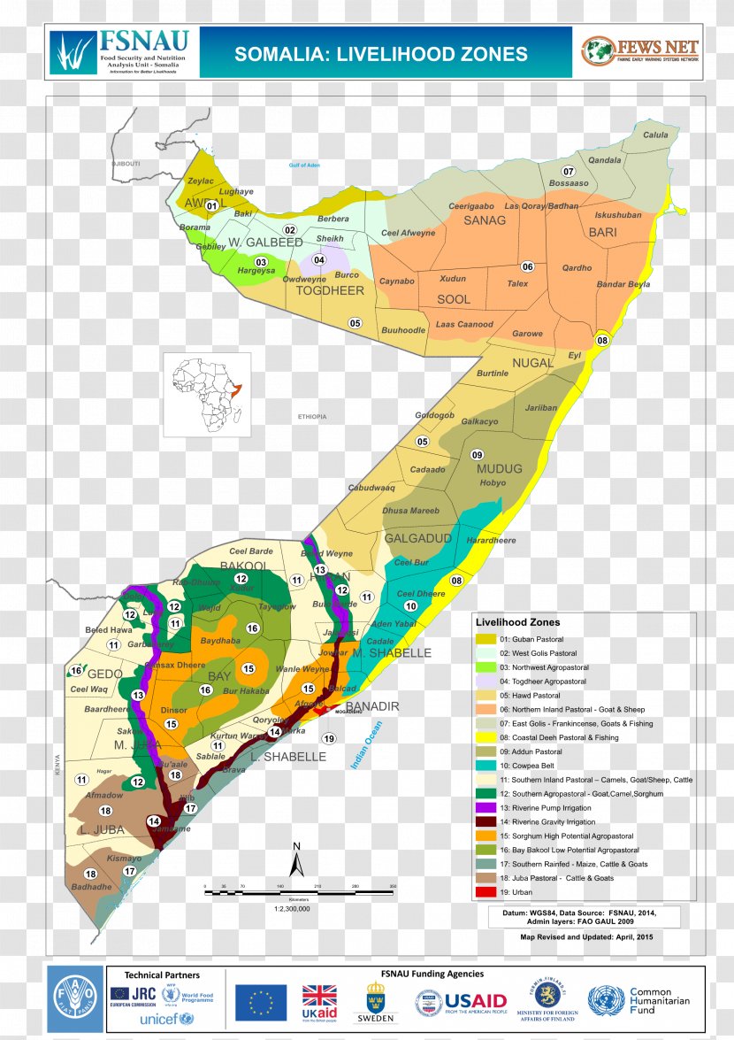 2017 Somalian Drought Map Somali Civil War Somalis Transparent PNG