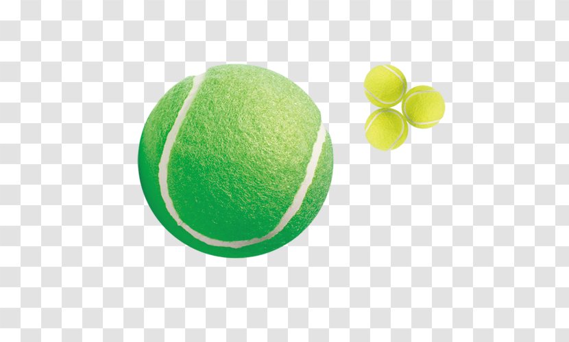 Tennis Ball - Grass - Four Different Sizes Of Transparent PNG