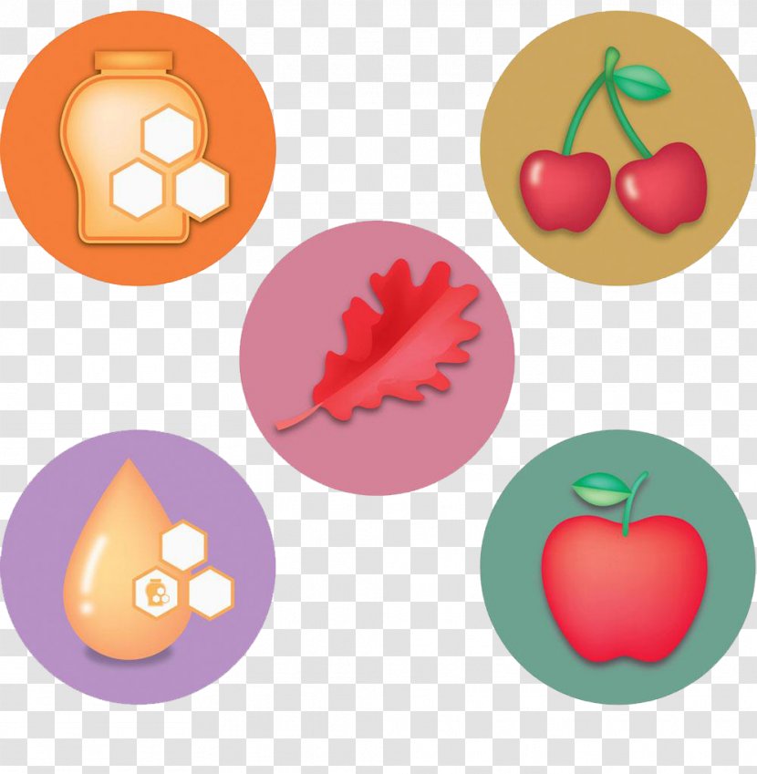 Apple Clip Art - Heart - Honey Transparent PNG