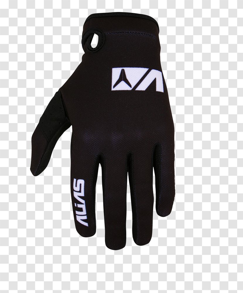 Glove Suzuki TM Motocross Clothing Accessories Coat - Black - Alias Mx Gear Transparent PNG