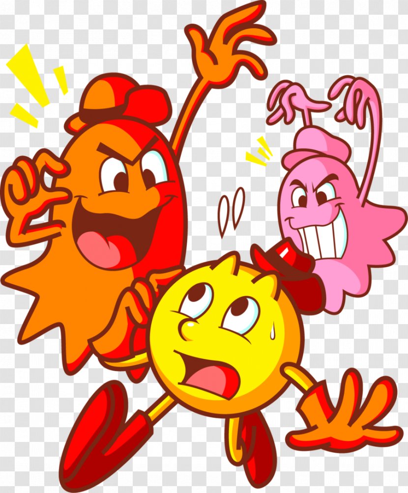 Pac-Man Ghosts Video Game Monster - Pacman - Flyer Moment Of The 80's Transparent PNG