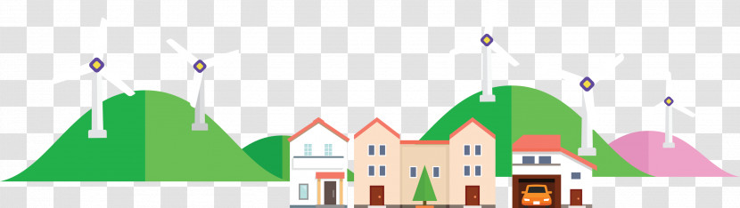 Eco Town Transparent PNG