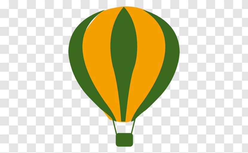 Hot Air Ballooning Aerostat - Yellow - Balloon Transparent PNG