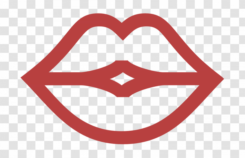 Mothers Day Icon Mouth Icon Kiss Icon Transparent PNG