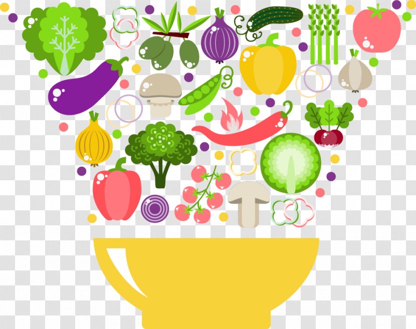 Vegetarian Cuisine Organic Food Vegetable Stock - Cooking - Cartoon Fresh Dish Transparent PNG
