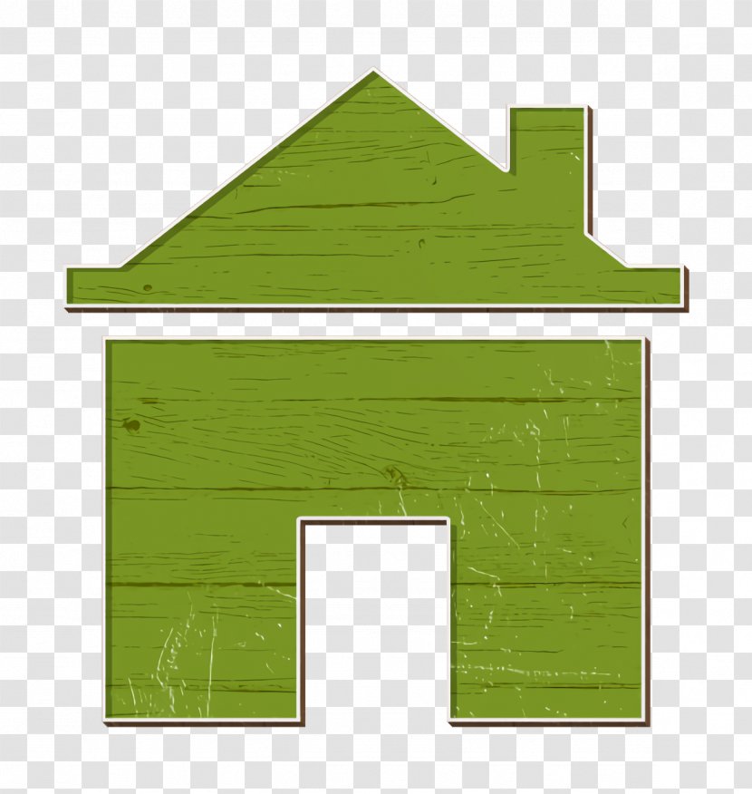 Home Icon House - Grass - Rectangle Facade Transparent PNG