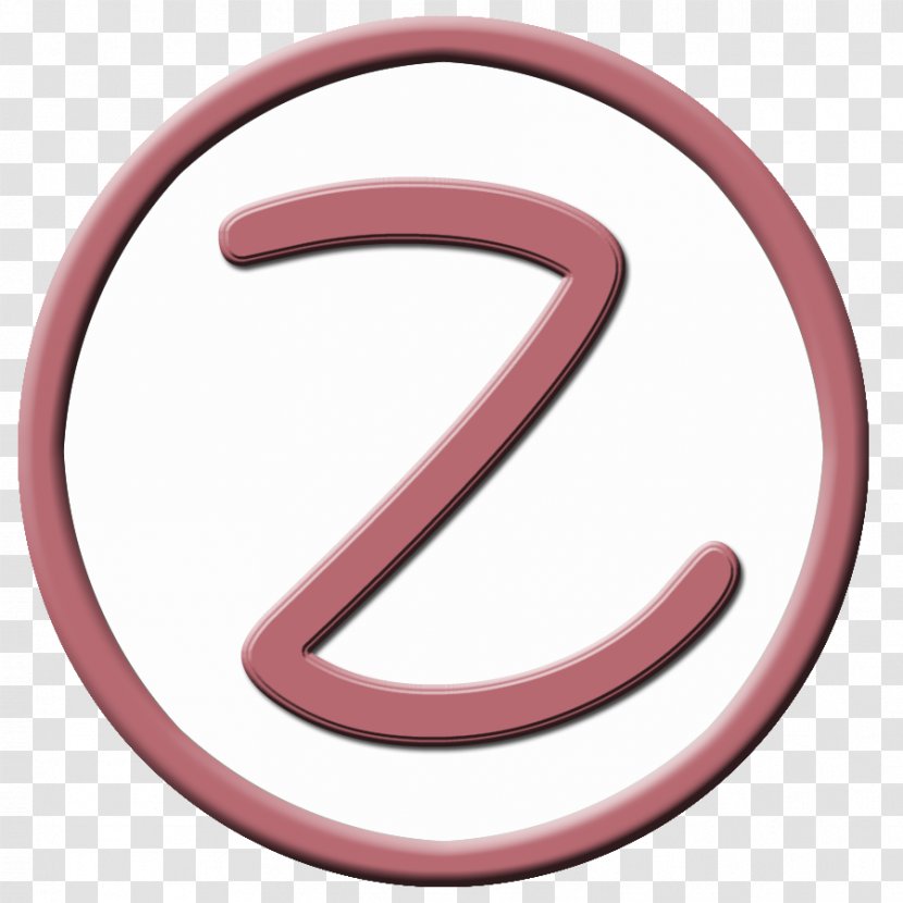 Pink M Number Line - Symbol - Design Transparent PNG