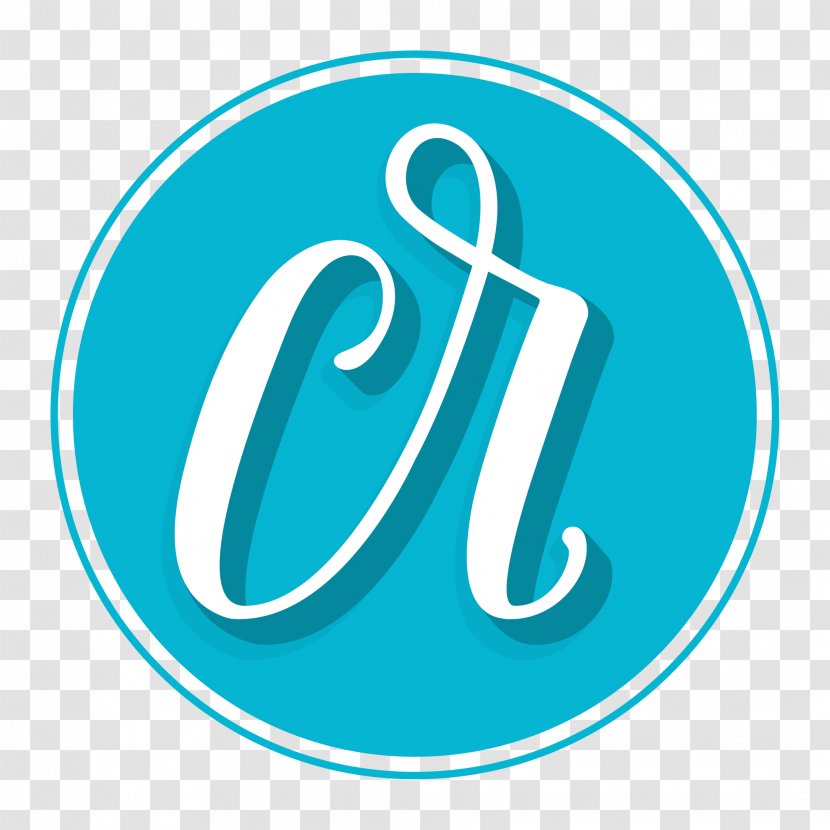 Logo Graphic Design Poster Lettering - Aqua - Number Transparent PNG