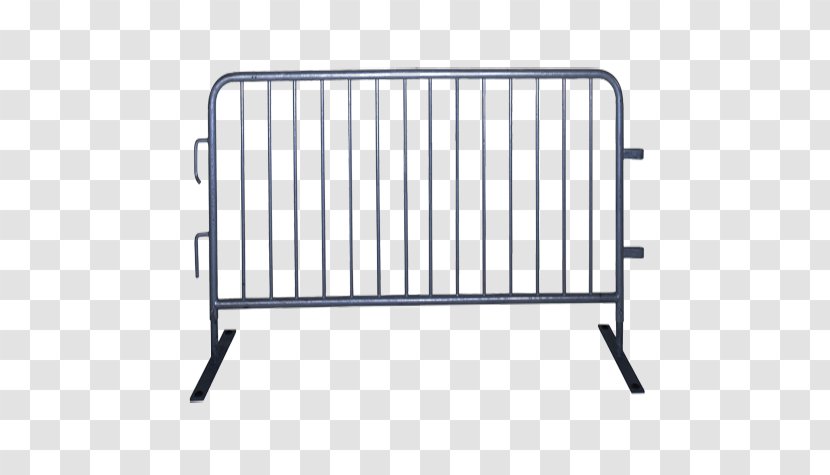 Traffic Barricade Crowd Control Barrier Steel - Material - Stage Railing Transparent PNG