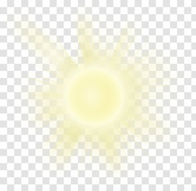 Light Yellow Luminous Efficacy Transparent PNG