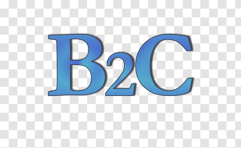Business-to-consumer Logo Marketing - Blue - Business Transparent PNG
