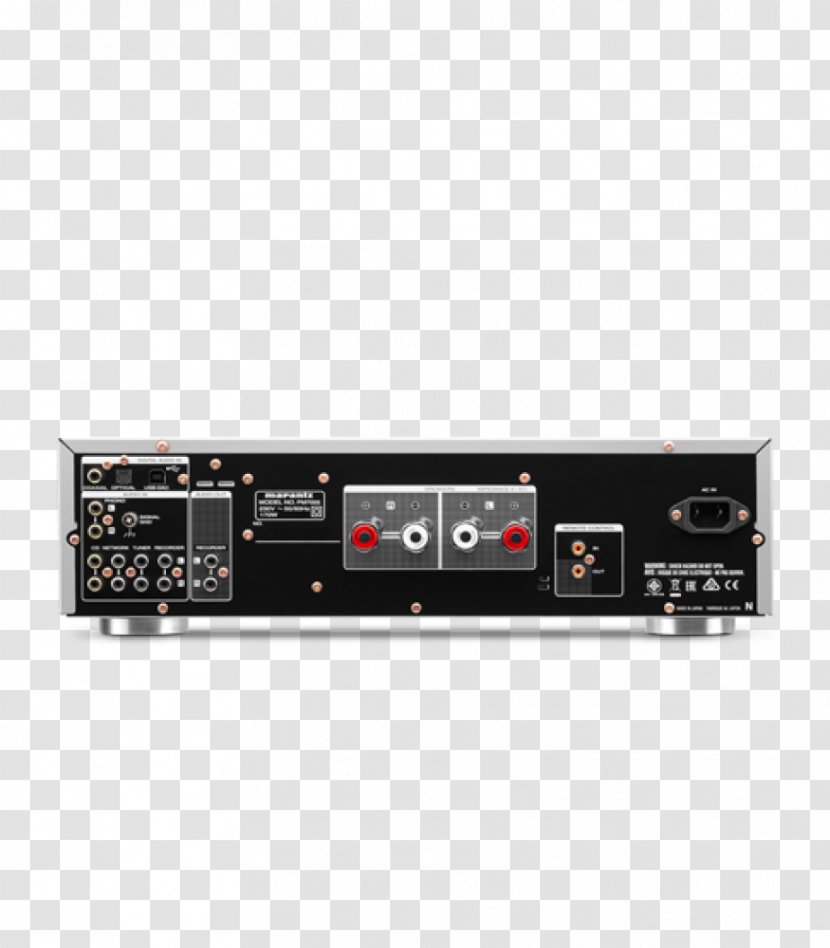 Marantz PM7005 Audio Power Amplifier Integrated Digital-to-analog Converter - Spdif Transparent PNG
