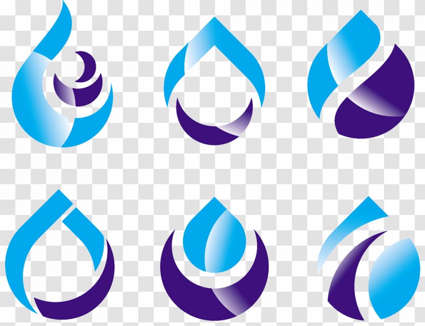 Drop Logo Clip Art - Symbol - Creative Droplets Transparent PNG