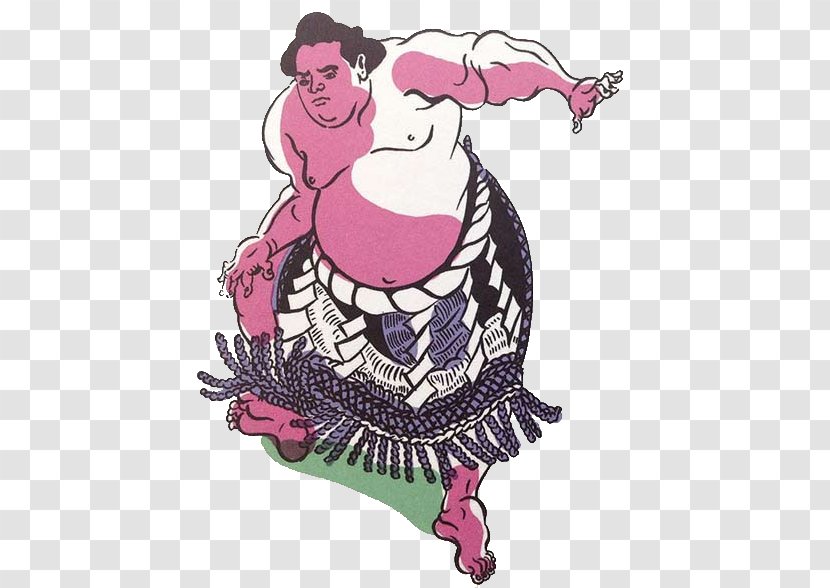 Sumo Japan Illustration - Costume Design - Character Transparent PNG