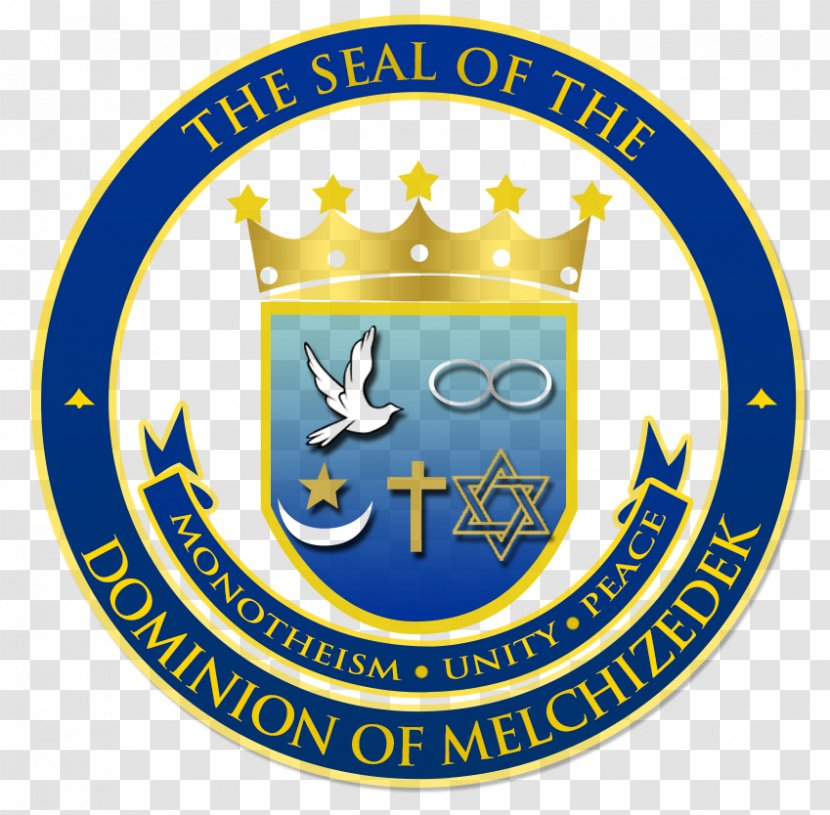 Dominion Of Melchizedek Micronation Bokak Atoll New Utopia - Label Transparent PNG