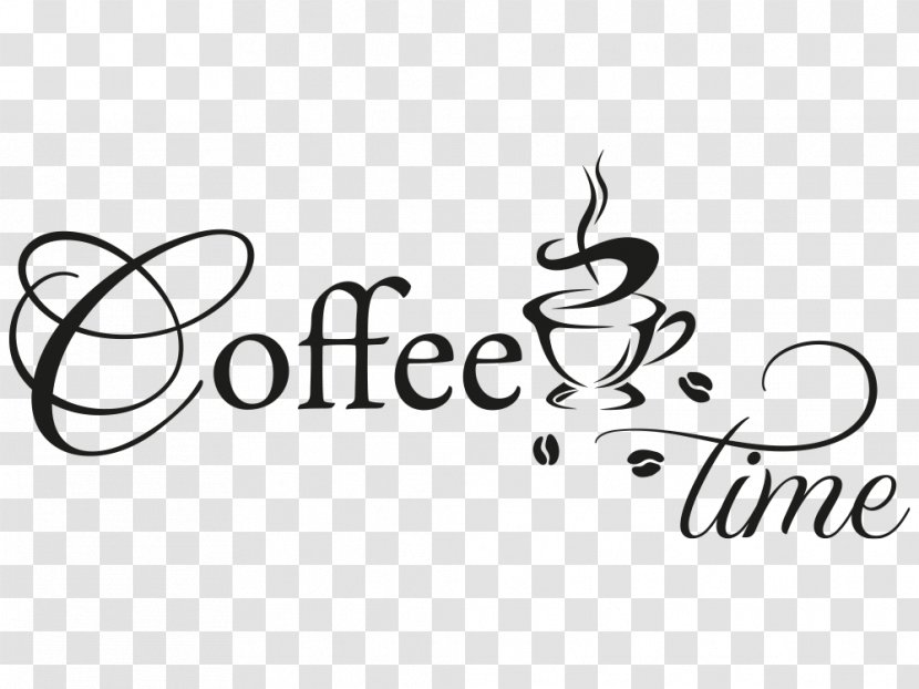 Coffee Wall Decal Sticker Cafe - Three Times Transparent PNG