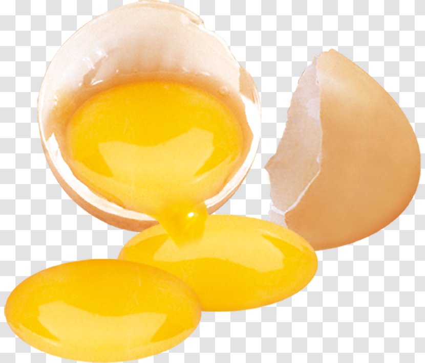 Yolk Chicken Egg Yellow Transparent PNG