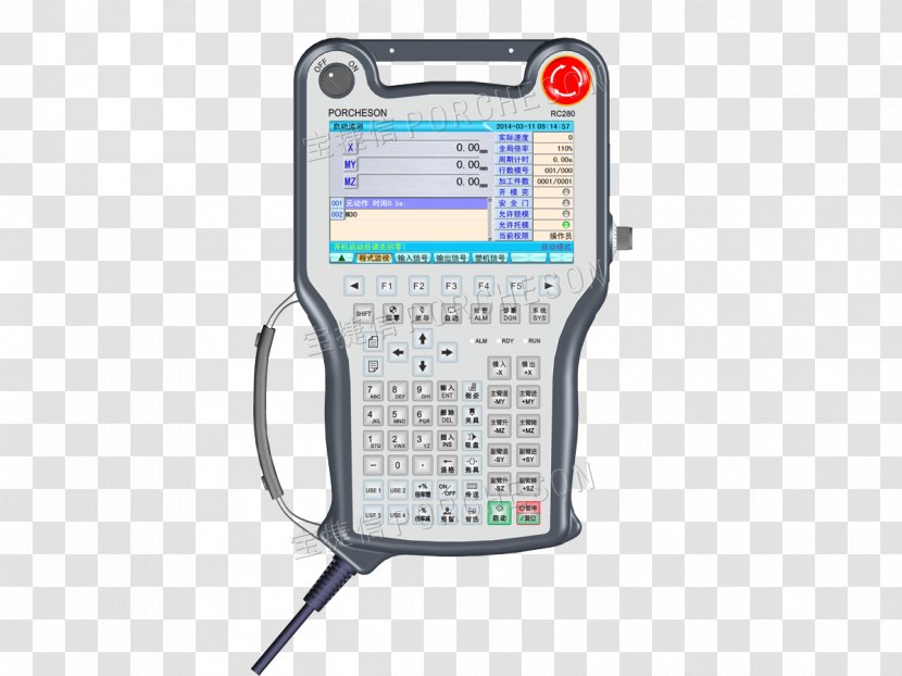 AT&T Trimline 210M Telephone Electronics Communication - Corded Phone - Manipulators Transparent PNG