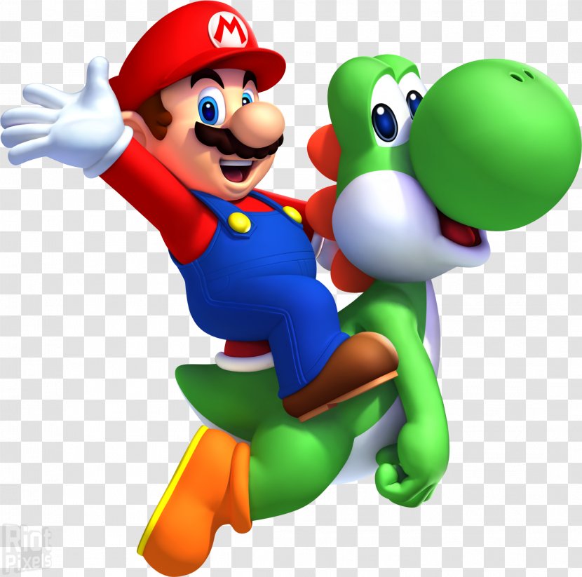 New Super Mario Bros. U - Bros - Yoshi Transparent PNG
