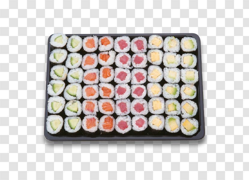 Sushi California Roll Sashimi Japanese Cuisine Take-out - Salmon Transparent PNG