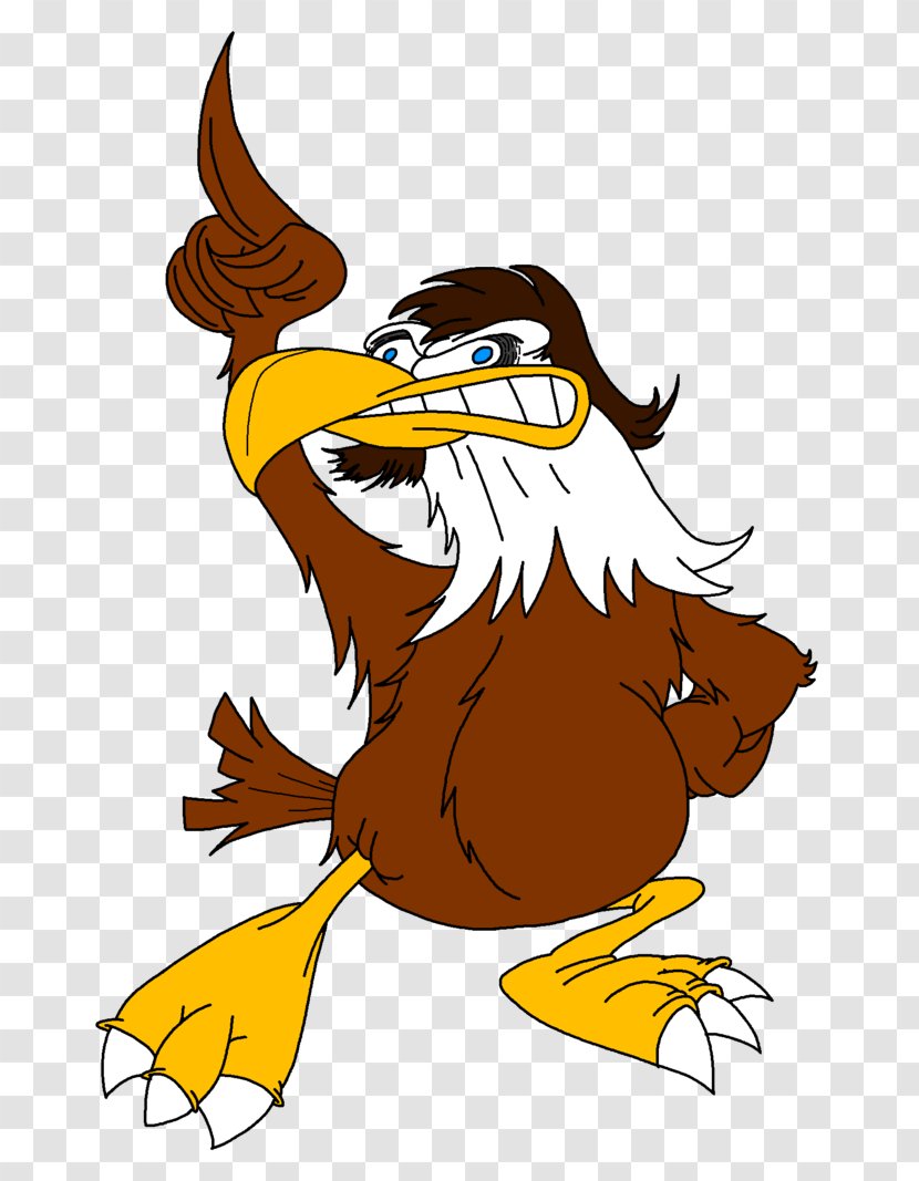 Bald Eagle Beak Bird Animal - Fauna - Cartoon Transparent PNG