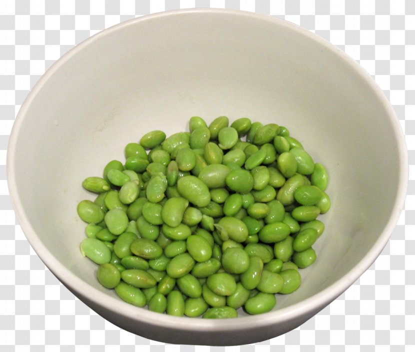 Edamame Soybean Vegetarian Cuisine - Mung Bean - Soy Beans In Bowls Transparent PNG