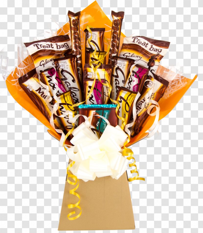 Flower Bouquet Chocolate Bar Food Gift Baskets - Mishloach Manot Transparent PNG
