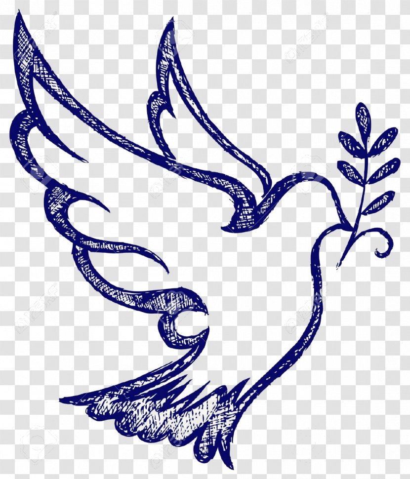 Doves As Symbols Holy Spirit - Organism - Espiritu Santo Transparent PNG
