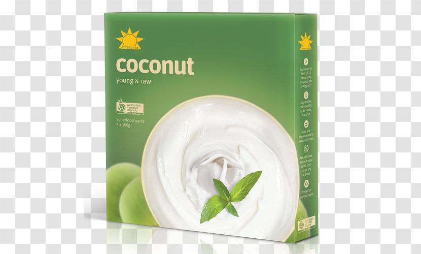 Smoothie Coconut Açaí Palm Organic Food Superfood Transparent PNG