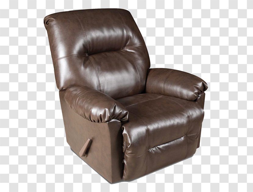 Recliner Chair Fauteuil Furniture La-Z-Boy - Swivel - Bonded Leather Transparent PNG
