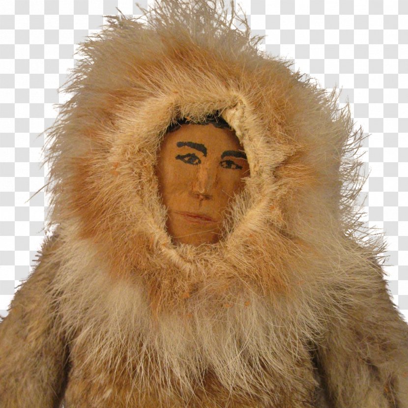 Inuit Doll Fur Eskimo - Ruby Lane Transparent PNG