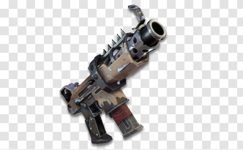 Fortnite Battle Royale Submachine Gun Weapon Firearm - Epic Games - John Wick Transparent PNG