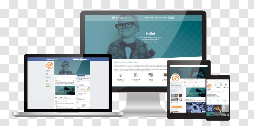 Responsive Web Design User Experience - Brand - Creative Transparent PNG