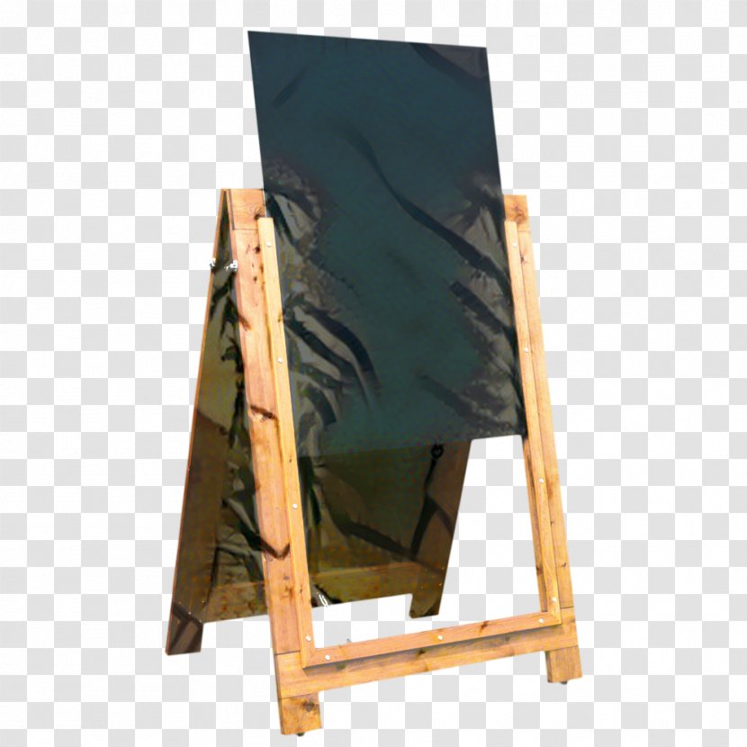 Wooden Table - Canvas - Plywood Chair Transparent PNG