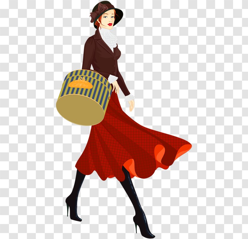 Art Deco Woman - Joint Transparent PNG