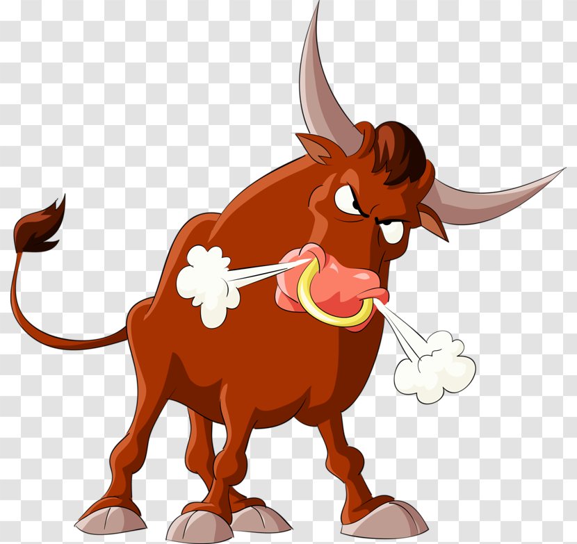 Bull Cattle Illustration - Depositphotos - Angry Cow Transparent PNG