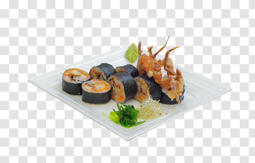 California Roll Sashimi Sushi 07030 Garnish - Appetizer Transparent PNG