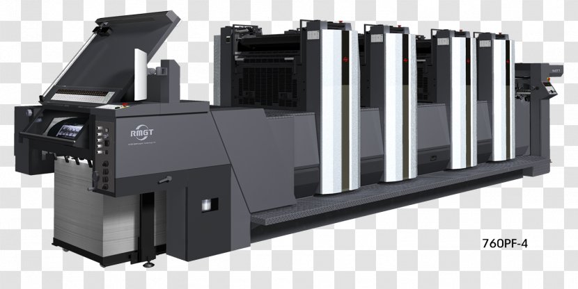 Druckmaschine Offset Printing Ryobi Poligrafia - Hardware - Mitsubishi Heavy Industries Transparent PNG