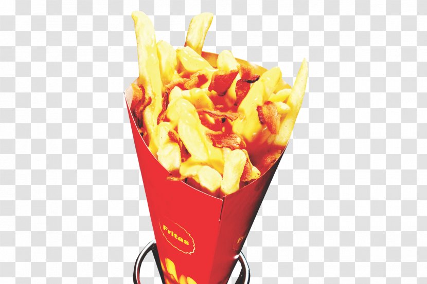French Fries Bacon Potato Chip Food - Frying Transparent PNG