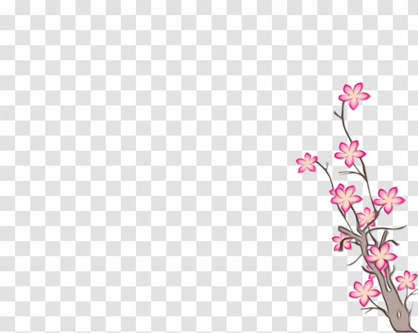 Cherry Blossom Flower - Cut Flowers - Wildflower Pedicel Transparent PNG