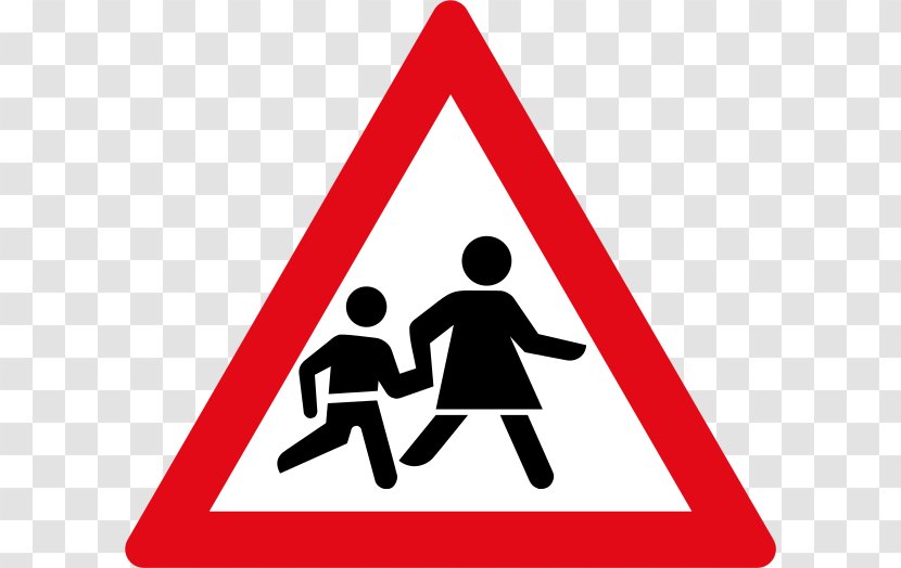 Road Signs In Singapore Traffic Sign Warning Safety - Native Transparent PNG