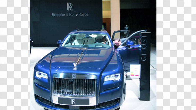Rolls-Royce Phantom VII Mid-size Car Auto Show Motor Vehicle - Cloth Roll Transparent PNG