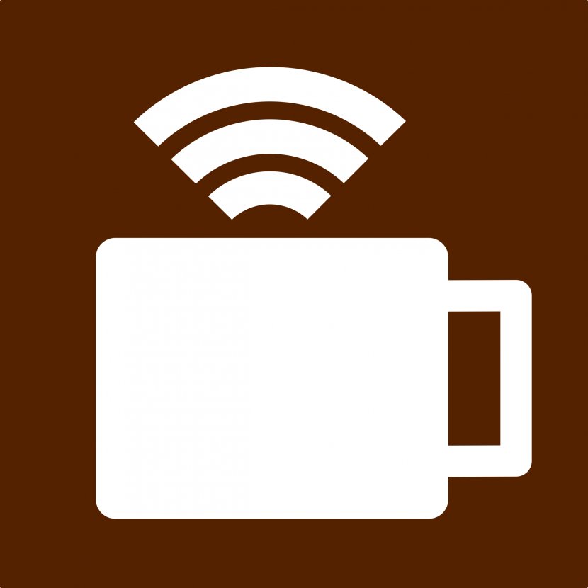 Coffee Cup Cafe Clip Art - Wifi Transparent PNG