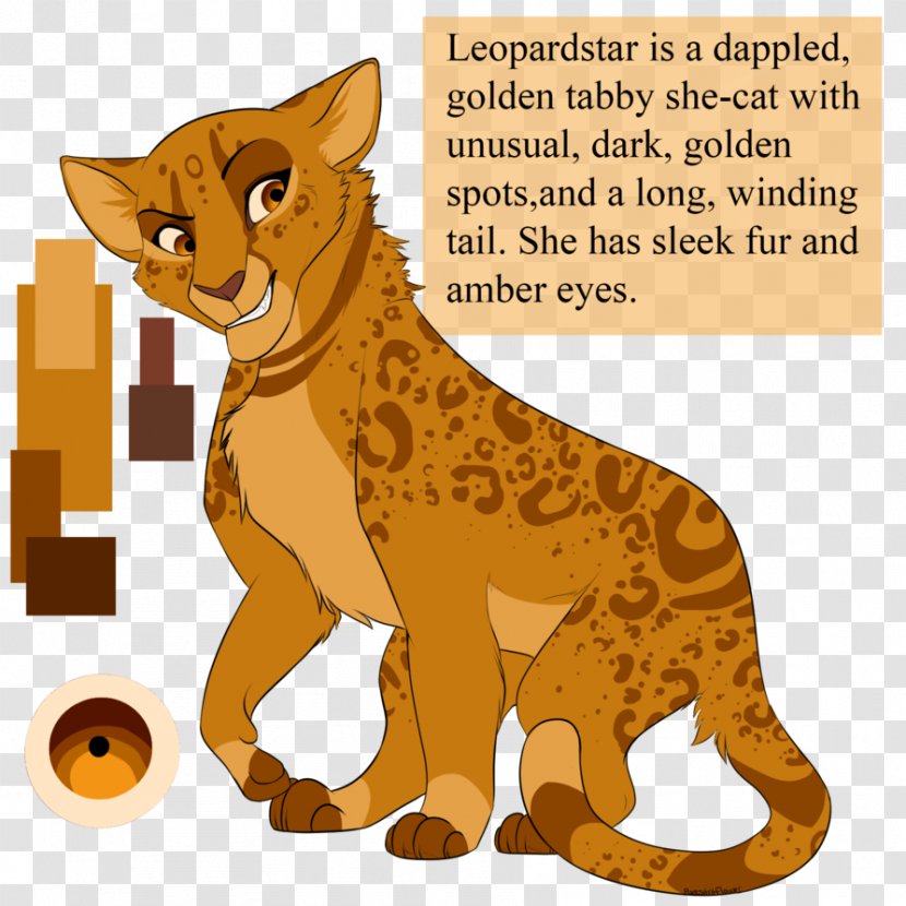 Cats Of The Clans Warriors Firestar Leopardstar - Riverclan - Cat Transparent PNG