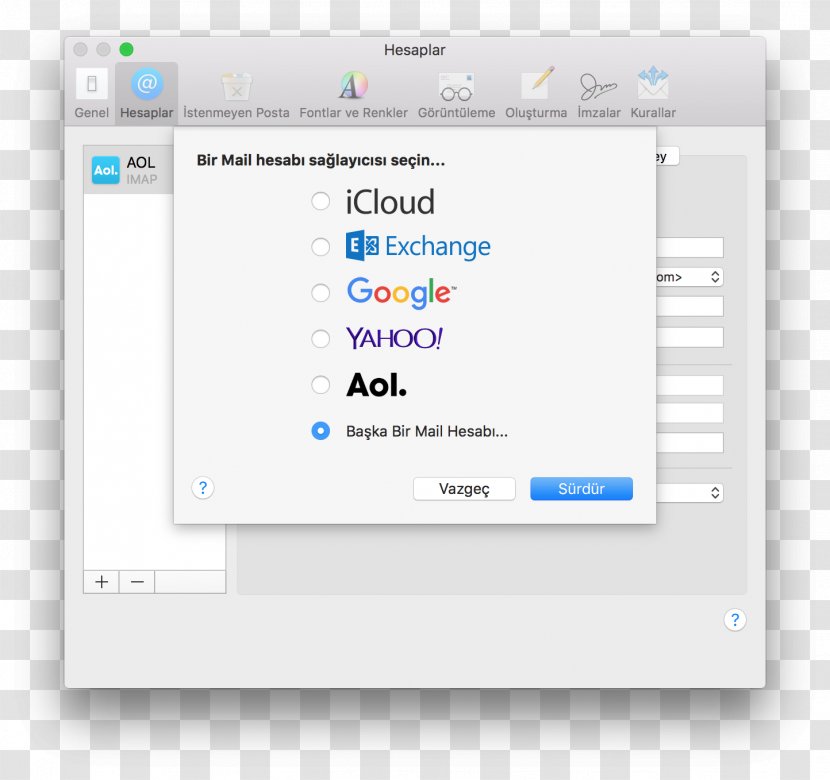 Email Address MacOS - Mail Transparent PNG
