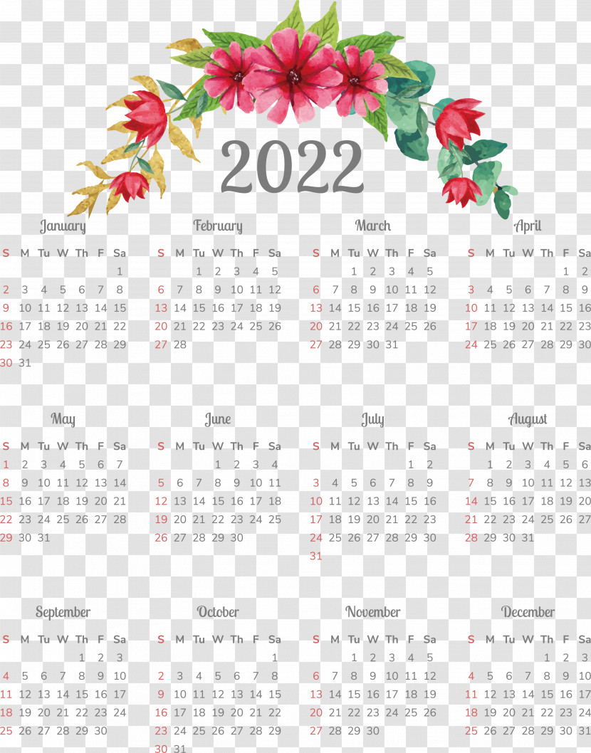 Calendar 2011 Fruit Transparent PNG
