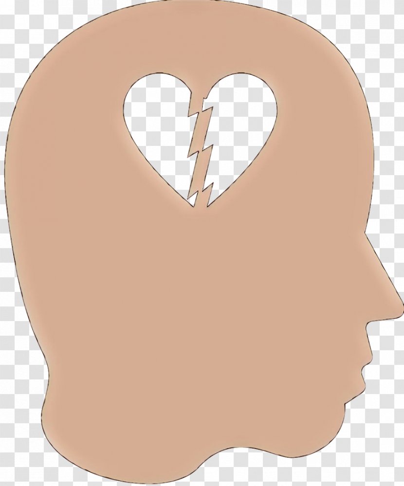 Ear Jaw Forehead Nose - Heart - Neck Transparent PNG